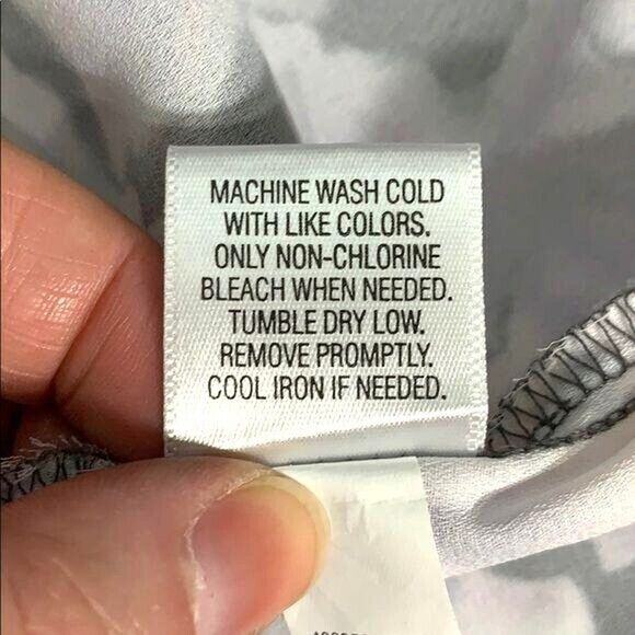 Apt 9 Womens Tunic Top Blouse Shirt Pastel Floral Print Silky Pullover Medium - Picture 8 of 8